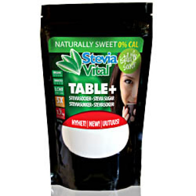 SteviaVital®  TABLE+ Steviasocker 5X, 290g i påse